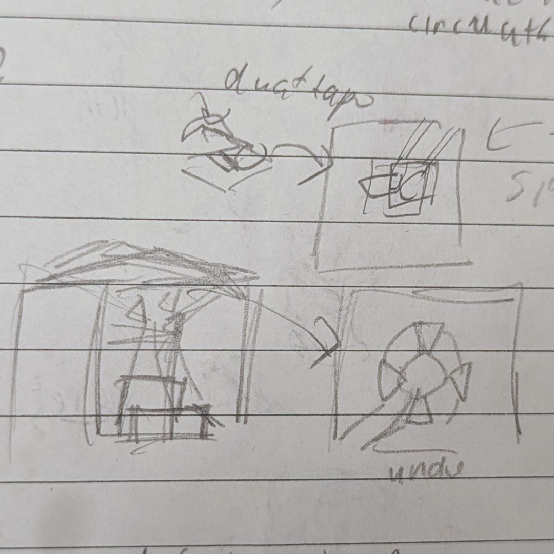 So, I made some sketches of how I can bring that to life.